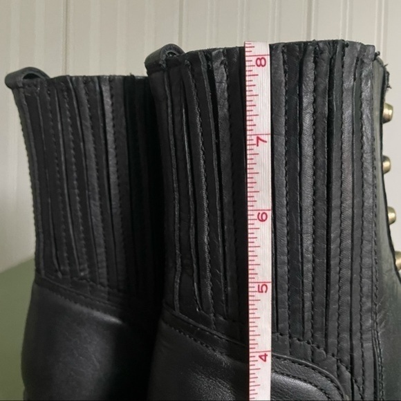 ASH Zip Front Studded Booties w Stretch Panels *Mexico* - Picture 9 of 13